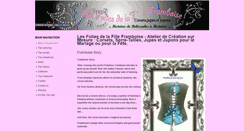 Desktop Screenshot of lesfoliesdelafilleframboise.com